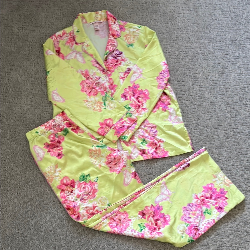 Victoria's Secret Floral Pajama Set